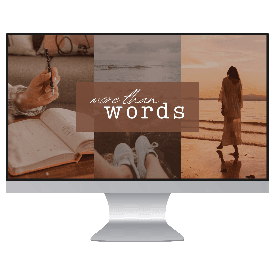 More Than Words, a book-writing course